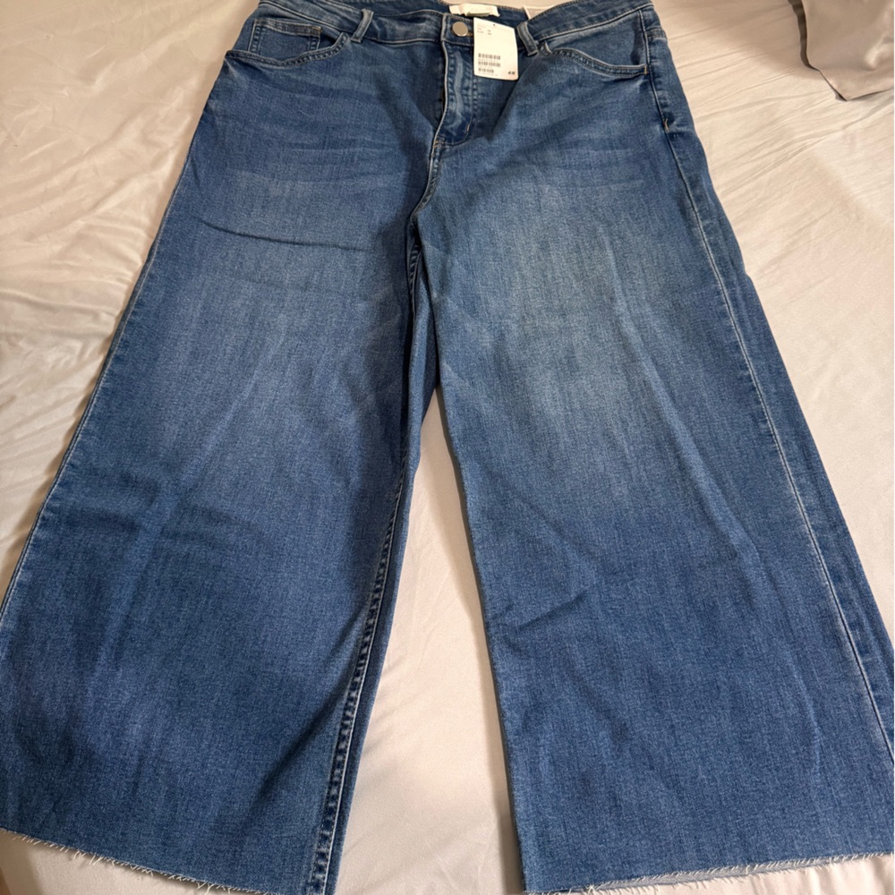 NWT Wide-leg H&M Blue Jeans